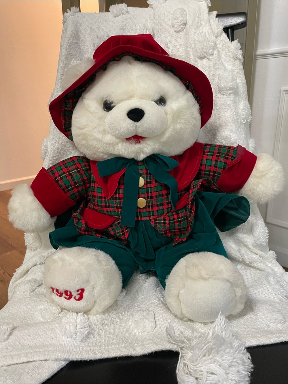 Collectible‎ Kmart Christmas 1993 Teddy Bear